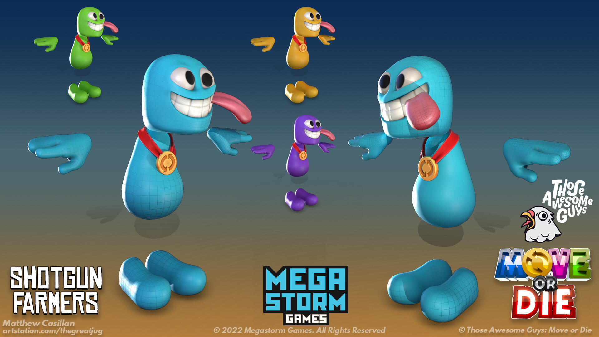 Move or Die Crossover Skin - Character owned by: Those Awesome Guys