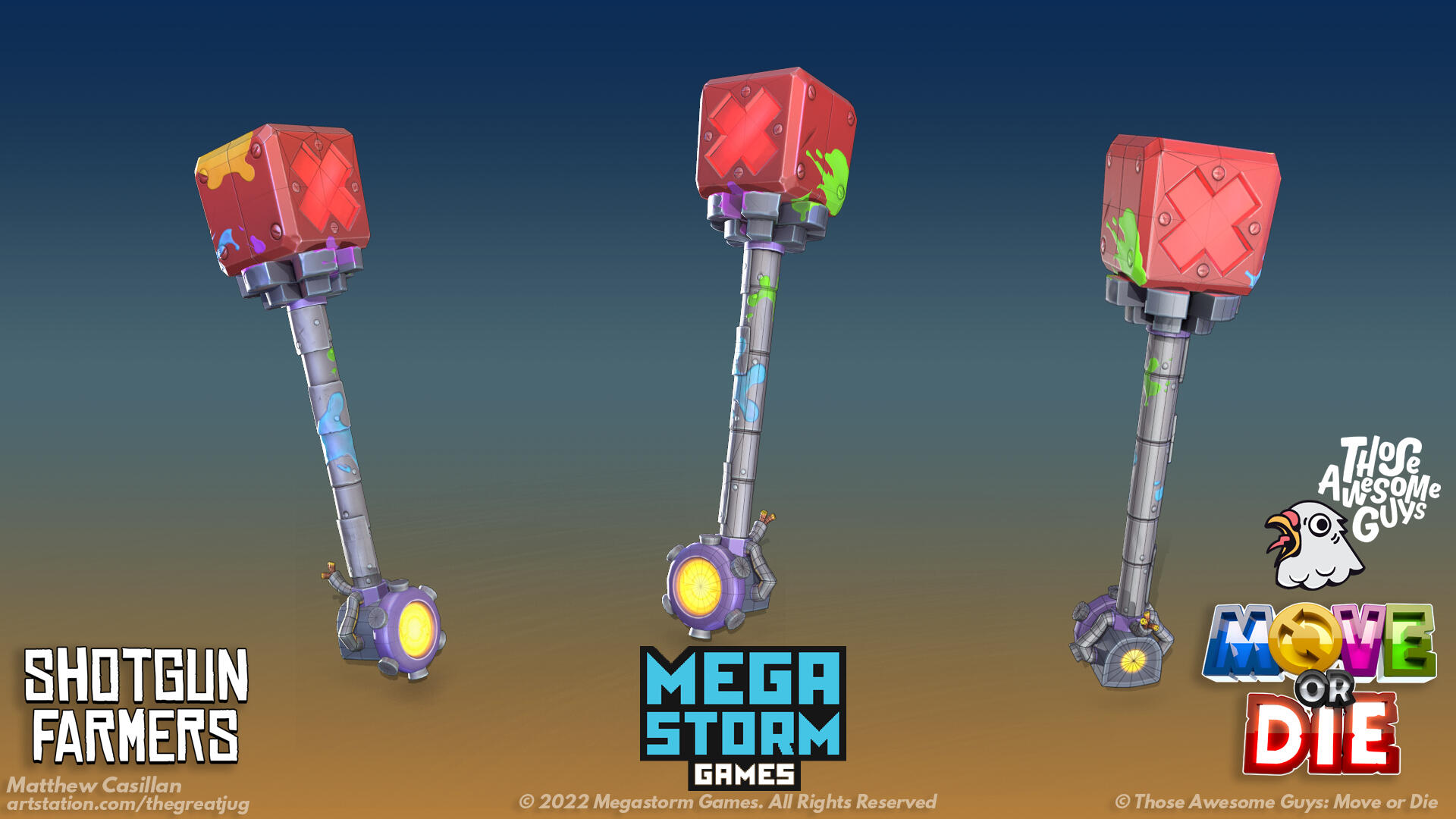 Move or Die Crossover Weapon Skin