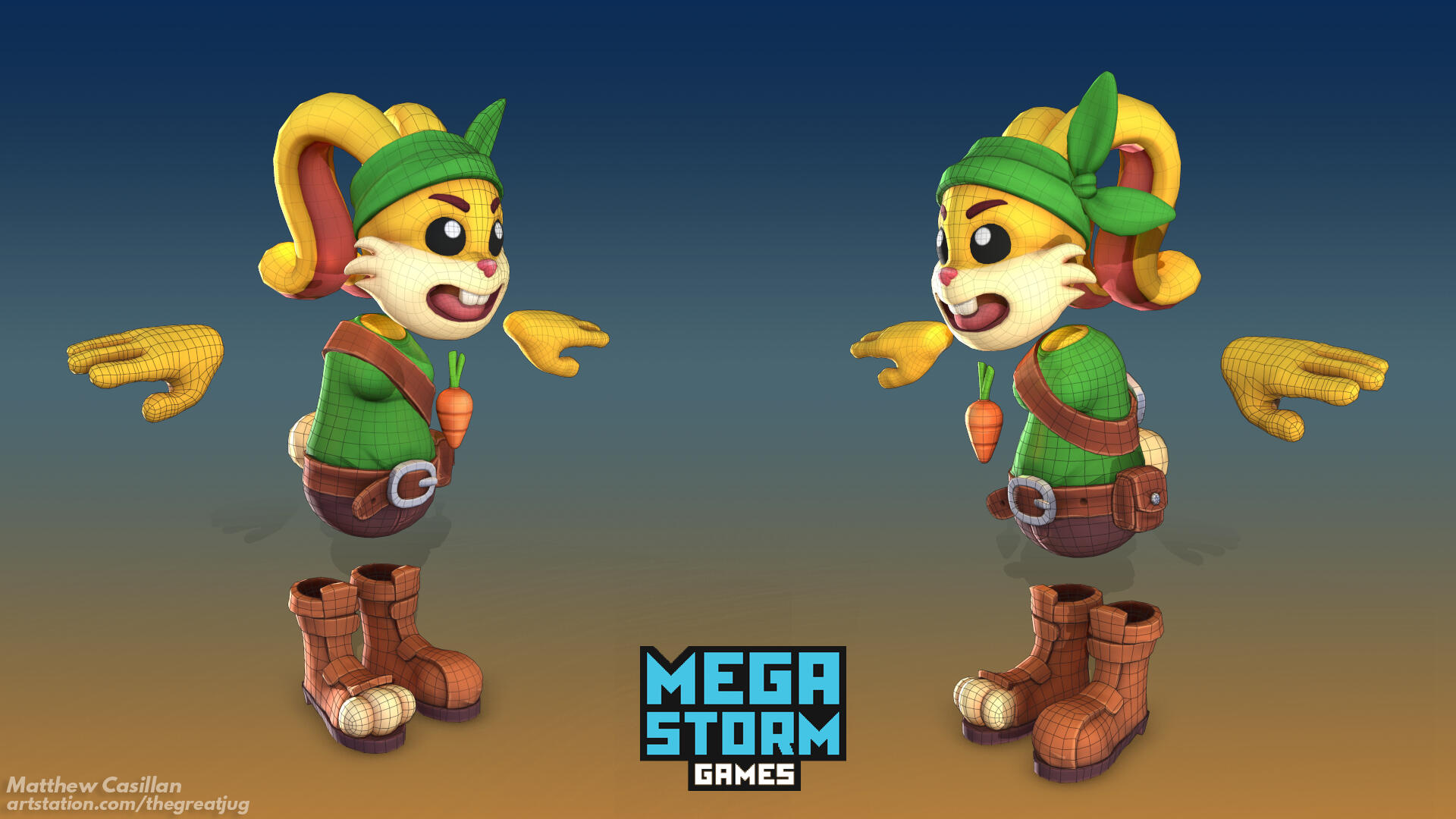 Atomicrops Crossover Skin. Character owned by: Bird Bath Games