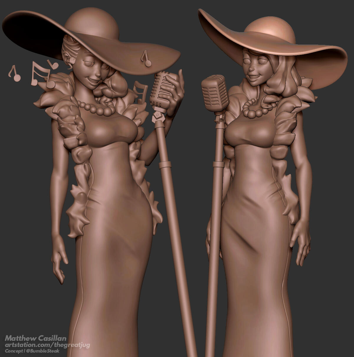 Clay Sculpt Render